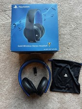 Sony PlayStation Wireless Stereo Headset 2.0 with Dongle, Boxed - Needs new cups