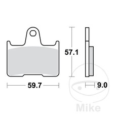 TRW Sintered rear brake pads