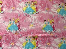 Disney Pink Princesses Fabric