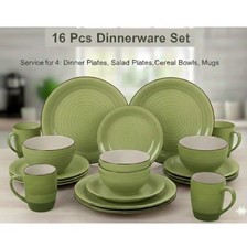 16 Piece Round Dinnerware Set