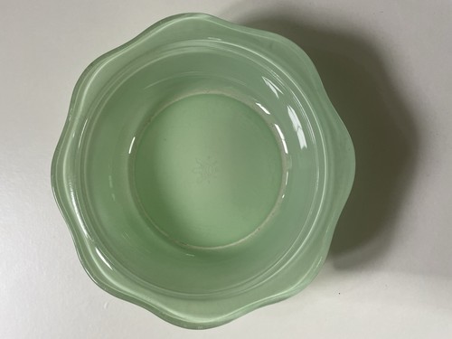 Vintage jaj pyrex green glass - pyrex,