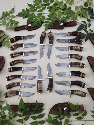 Lot handmade damascus - lot, 20