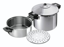 Kuhn Rikon Duromatic Inox Pressure Cooker Set with Side Grips - Two Sizes