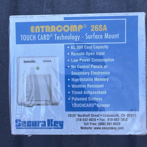 Securakey entracomp 26sa touch - entracomp,