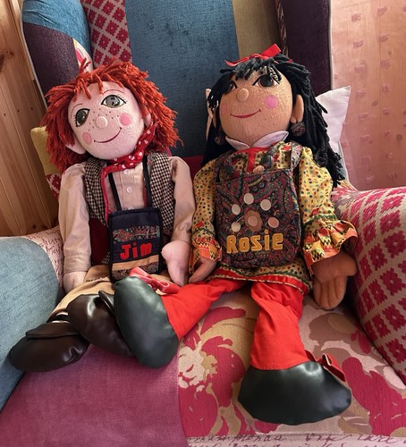 Large rosie and jim - large, rag