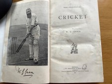 CRICKET by W. G. Grace - 1891
