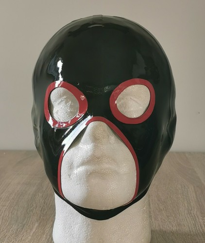 Rubber latex exterminator mask - rubber,