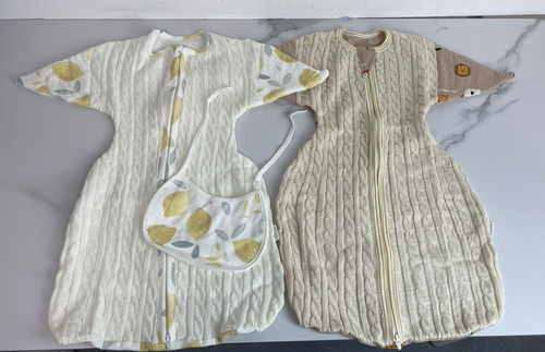 Lemon patterned baby - lemon-patterned, swaddle