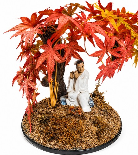 Vntg japanese zen - japanese,