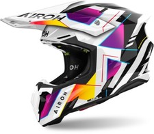 Airoh Twist 3 Rainbow Gloss MX Helmet – Cutting-Edge ECE 2206 Approved