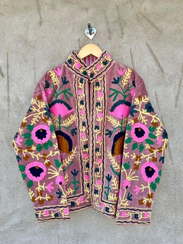 Multi velvet suzani - velvet,