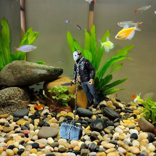 Jason voorhees aquarium decor - jason,