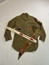 1940s Boy Scouts Wool Button