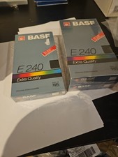 3x BASF E-240 VHS Video