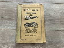 Vintage 1954 Velocette MSS