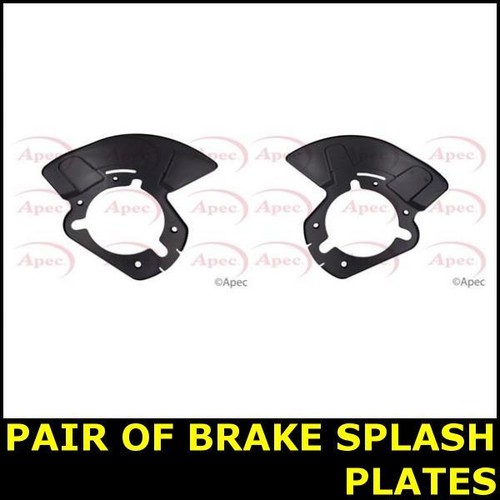 Pair brake cover - cover, back