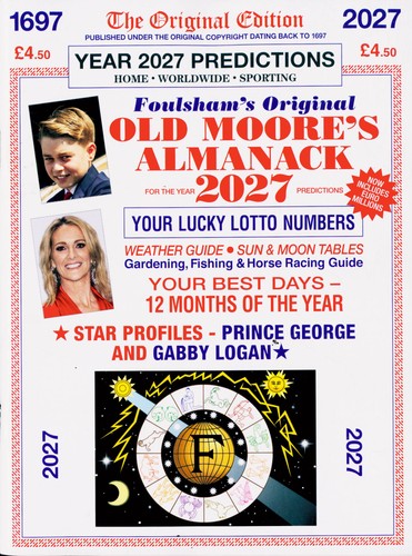 Old moores almanack magazine - moores,