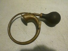 Vintage Car Brass Bulb Horn Hooter Used Condition Working