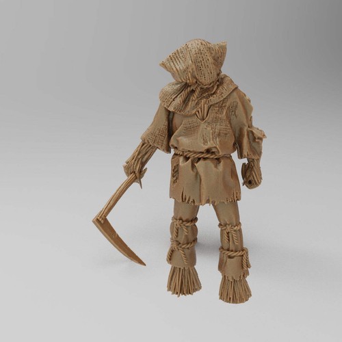 Rem0088 medieval scarecrow - medieval,
