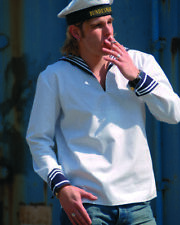 Vintage German navy sailor shirt middy naval maritime costume army military