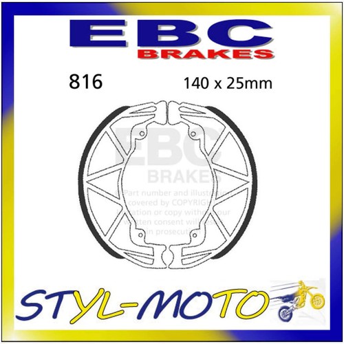 816 rear brake - brake, gilera