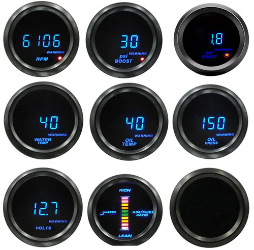 52mm digital gauge car - 52mm,