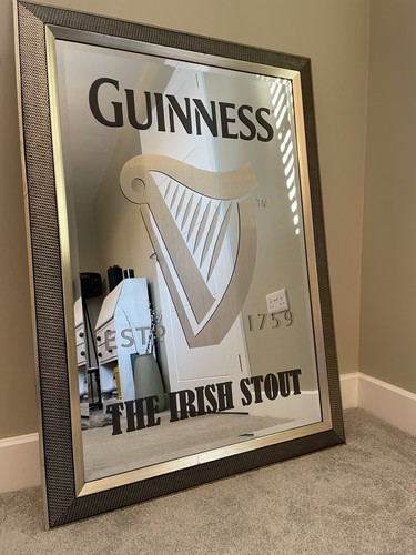 Guinness regal mirror - guinness,
