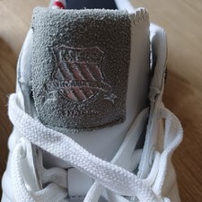 K-Swiss Men's White Leather