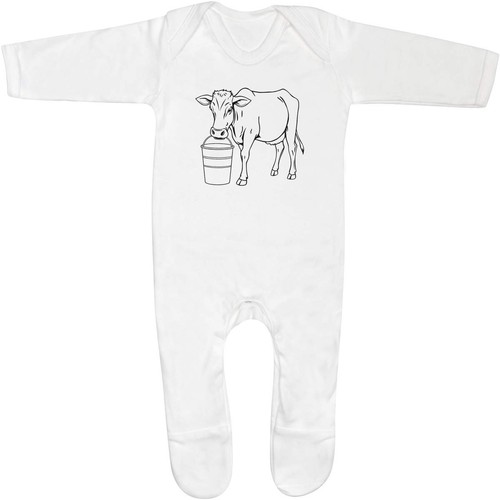 Cow with bucket baby - 'cow,