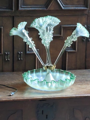Antique vaseline glass - antique, 4