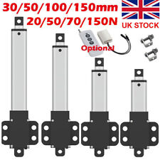 150N 30mm 50mm 100mm 150mm Micro Mini Linear Actuator Stroke Fast Speed DC 12V