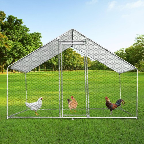 Walk chicken run cage coop - in,