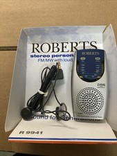 Roberts Personal Radio Display Stock R9941