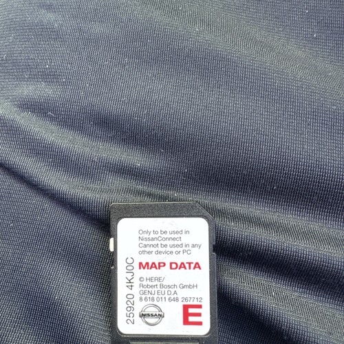 Nissan sat nav card - sd,