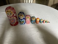 Russian Dolls Hand Painted
