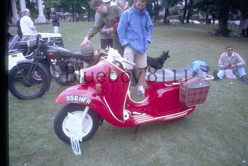 35mm slide 1964 velocette - ,