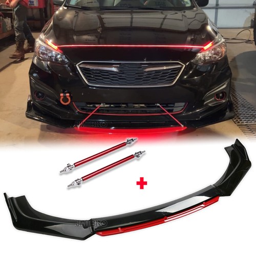 Front bumper lip splitter - front,