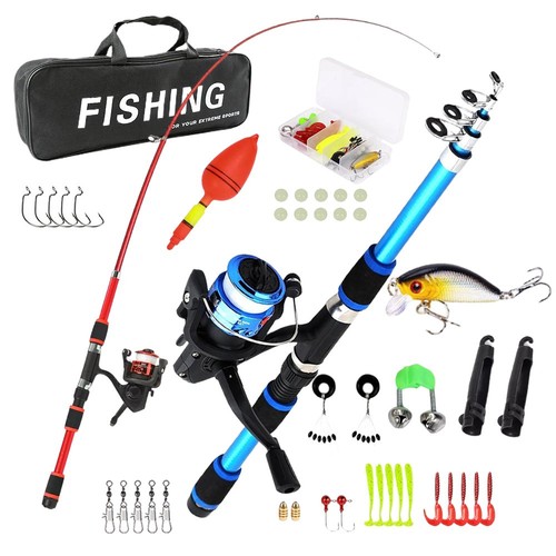 Portable telescopic fishing - telescopic,