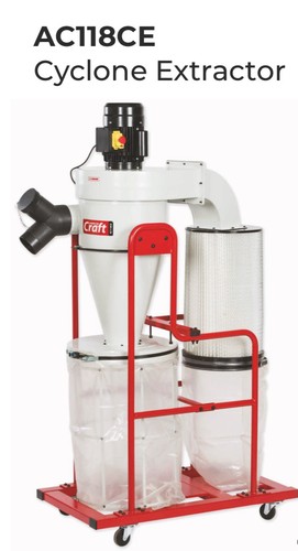 Axminster craft dust extractor - dust,