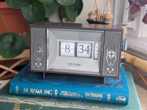 Vintage flip clock rhythm - flip,