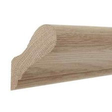 Solid White Oak Pigs Ear Wall Handrail 0.9m-4.2m
