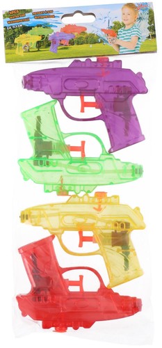 Mini water pistols set 4 - pistols,