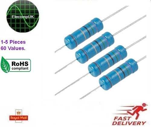 Watt metal film resistors - metal,