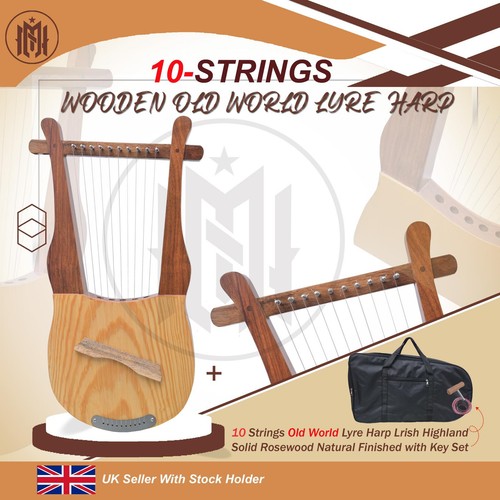 Strings lyre harp old world - 10,