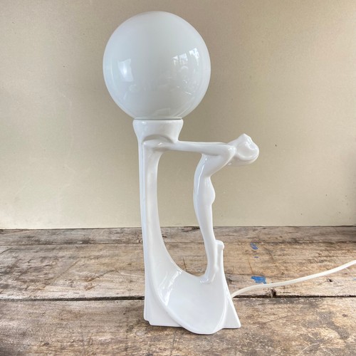Vintage art deco revival white - vintage,