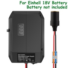 18V to 12V Step-Down Converter for Einhell 18V Power Wheels Battery Adapter Tool