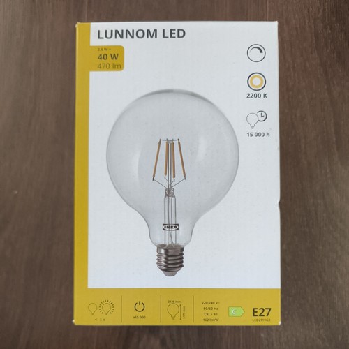 Ikea lunnom led bulb - led, e27