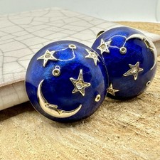 Cabouchon Vintage Enamel Clip