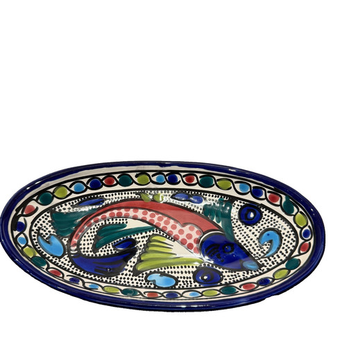 Vintage tunisian fish - vintage,