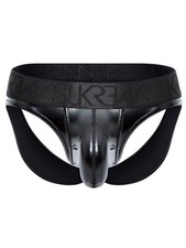 SUKREW Wet Look Backless